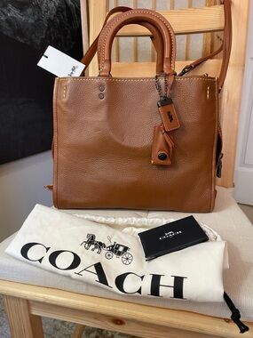 Coach 1941 Rogue 30 in Black Copper / Saddle NWT